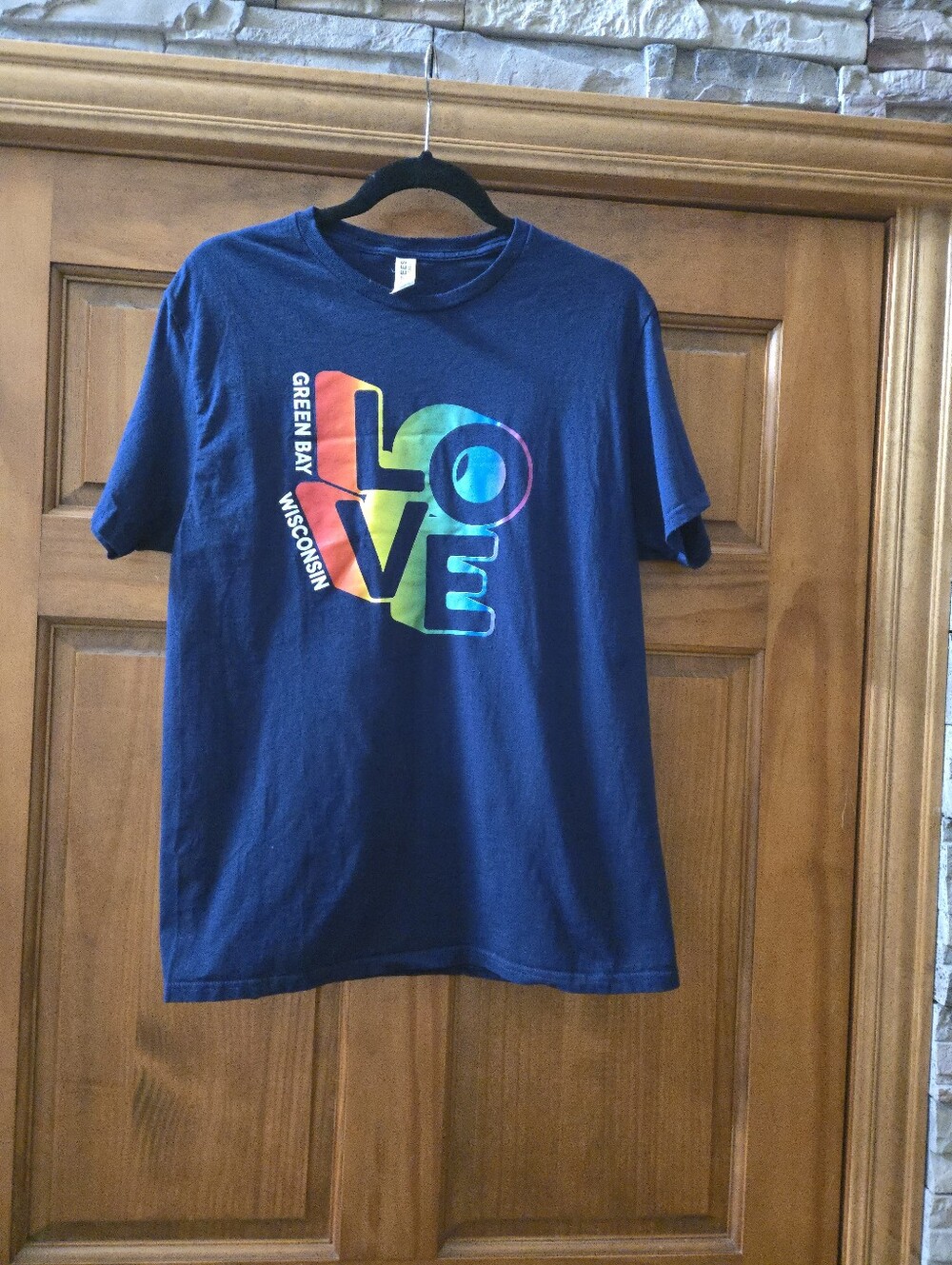 Navy Blue "LOVE Green Bay Wisconsin"